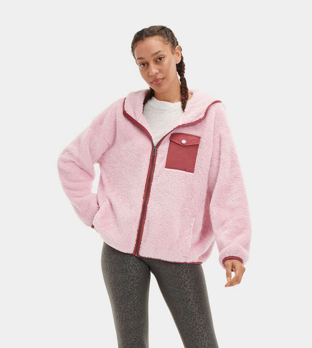 Ugg Hoodie Canada - Ugg Women's Kadence Sherpa Pink